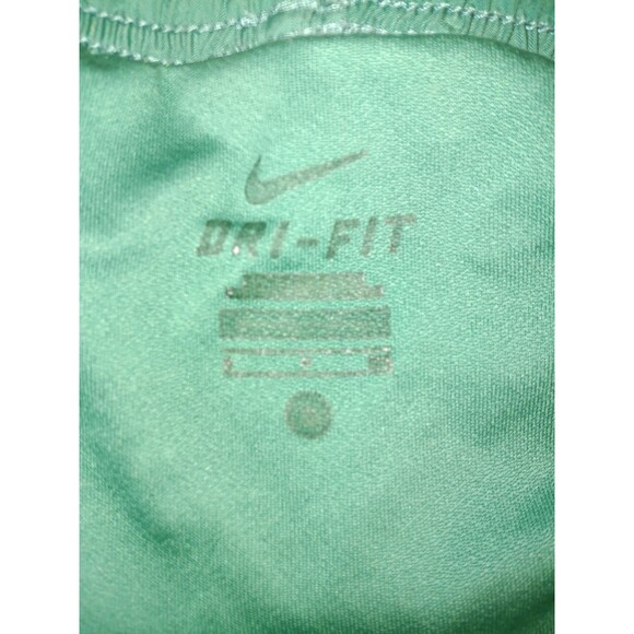 Nike DriFit Womens Lined Running Shorts Size large PinkGreen Athletic - Picture 3 of 4